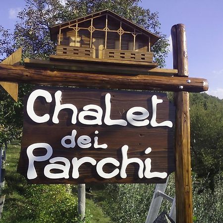 Chalet Dei Parchi Bed and Breakfast Saracinesco Exterior foto