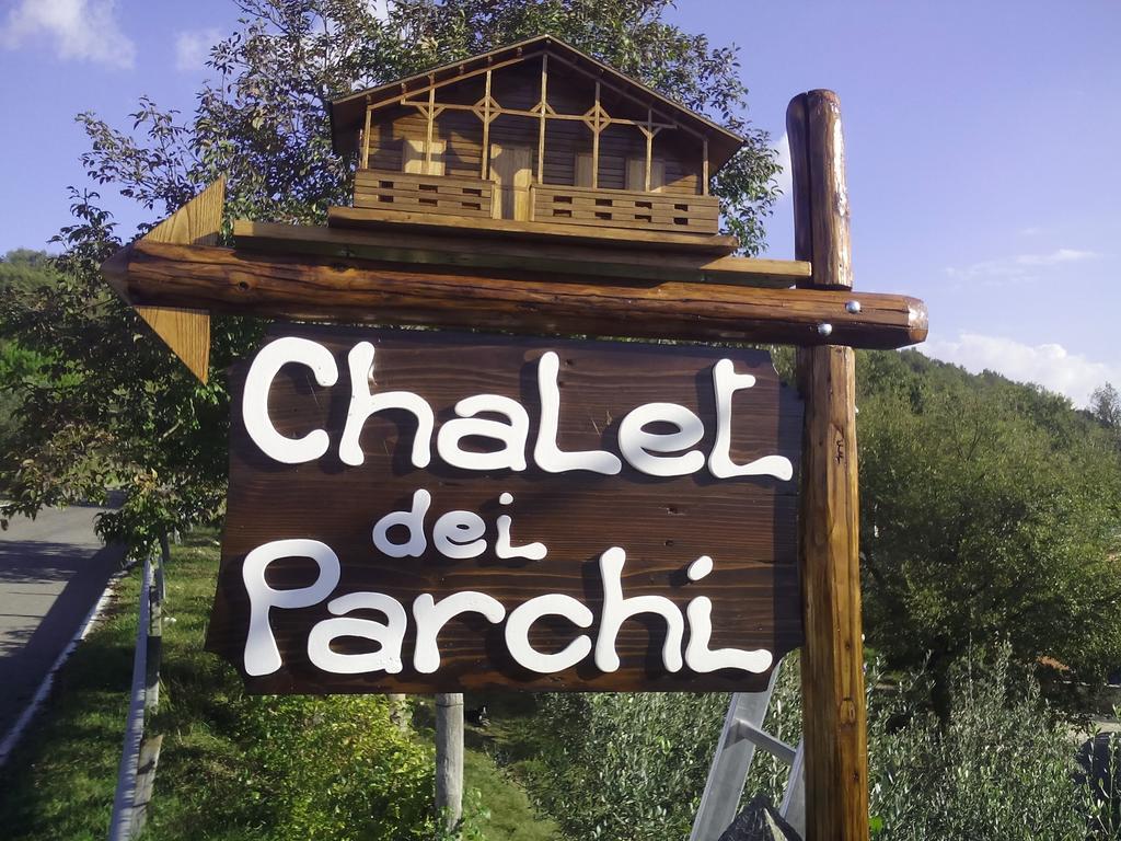 Chalet Dei Parchi Bed and Breakfast Saracinesco Exterior foto