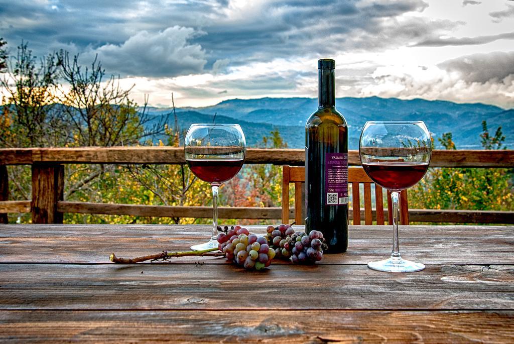 Chalet Dei Parchi Bed and Breakfast Saracinesco Exterior foto