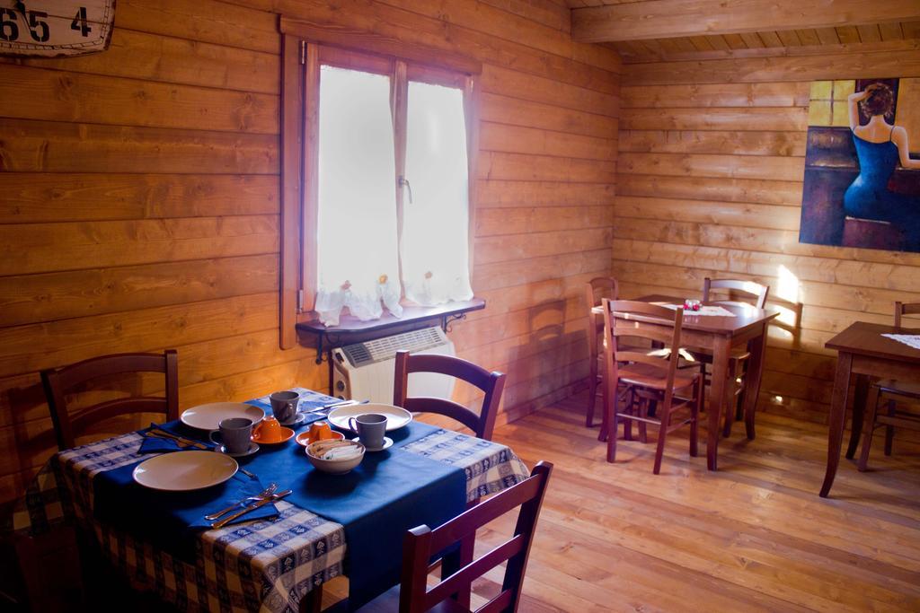 Chalet Dei Parchi Bed and Breakfast Saracinesco Exterior foto